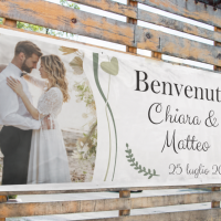 Matrimonio striscioni