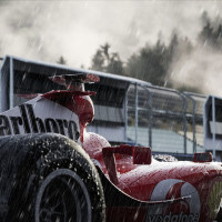 Carta da parati panoramica F1 Ferrari GP