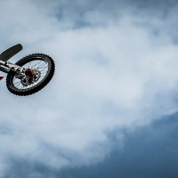 Motocross Carta da parati panoramica