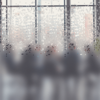 Motivo a pixel Pellicola per vetri Privacy