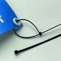 Con occhielli e rilsan