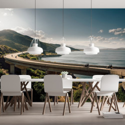 Carta da parati panoramica paesaggio