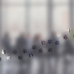 Adesivi con motivi animali Smerigliati