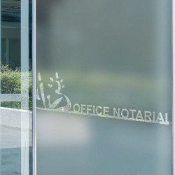 Ufficio notarile Logo Privacy Pellicola per vetri