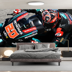 Moto GP Fabio Quartararo Carta da parati panoramica
