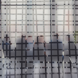 Linee intrecciate Privacy Pellicola per vetri