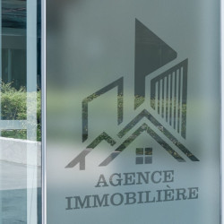 Agenzia immobiliare Privacy Pellicola per vetri