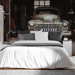 Vintage Car Garage Carta da parati panoramica