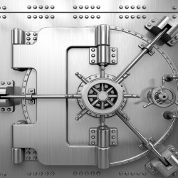 Cassetta di sicurezza Carta da parati panoramica