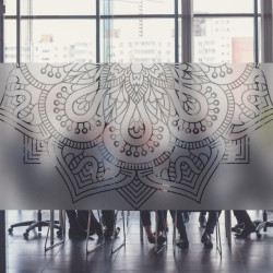 Pellicola per finestra privacy Arabesque