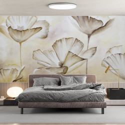 Fiori dipinti Carta da parati panoramica