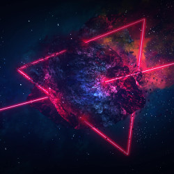 Carta da parati panoramica Galaxie Neon