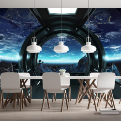 Astronave Carta da parati panoramica