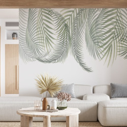 Foglie di palma 2 Carta da parati panoramica