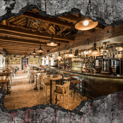 Bar Carta da parati panoramica