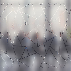 Prism Linee geometriche Motivo Privacy Pellicola per vetri