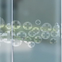 Cross Pharmacy Privacy Pellicola per vetri