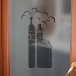 Vape Shop 2 Privacy Pellicola per vetri