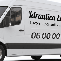 Scritte adesive auto