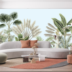 Alberi tropicali Carta da parati panoramica