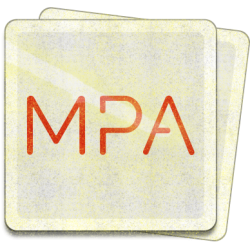 Adesivo glitterato oro