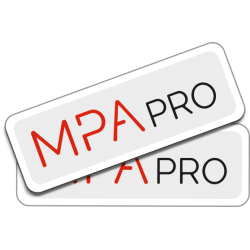 Adesivi rettangolari arrotondati