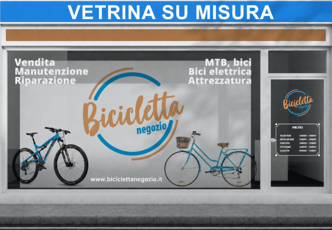 Adesivi per vetrine personalizzati