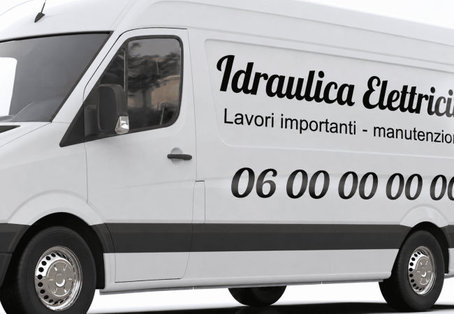 Scritte adesive auto
