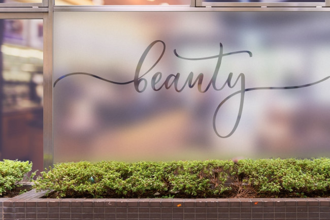 Salone di bellezza Beauté Privacy Pellicola per vetri