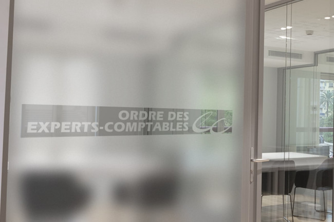 Dottore commercialista 2 Privacy Pellicola per vetri