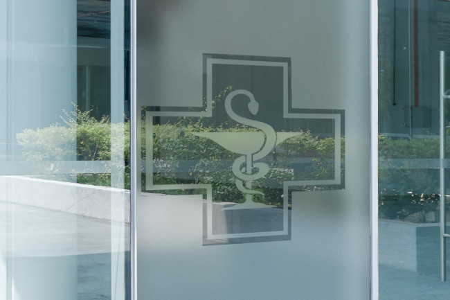 Cross Pharmacy 6 Privacy Pellicola per vetri