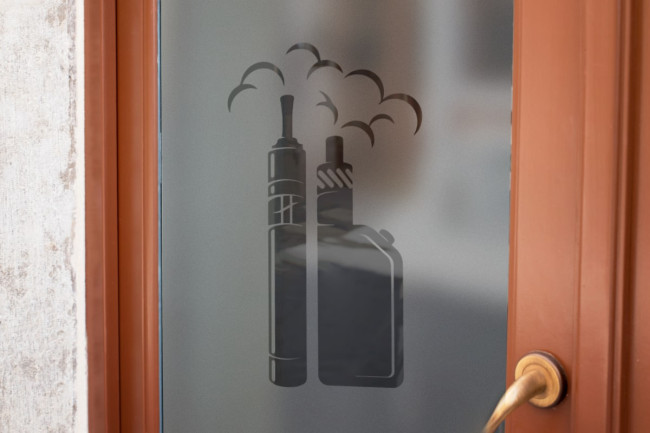 Vape Shop 2 Privacy Pellicola per vetri