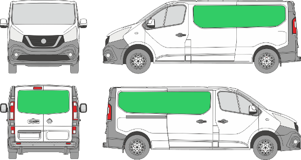 Nissan NV300 / Primastar L2H1 (2014-2026)